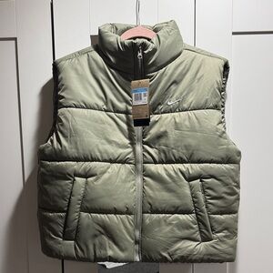Nike Women’s Green Puffer Vest